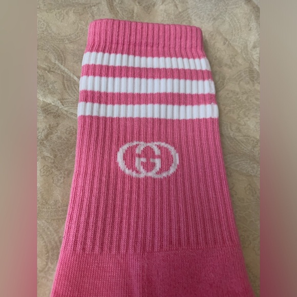 Brand New Pink Ankle Socks 
💕Gucci and Adidas Collaboration 💕🛍️ - Picture 7 of 7